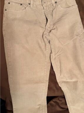 Banana Republic Men's Light Khaki Corduroy Pants